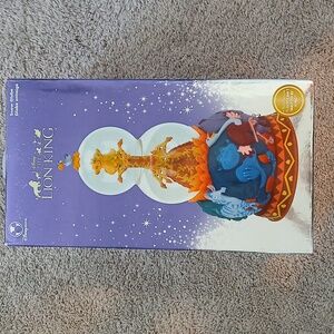 Lion King 3 Tier Snowglobe